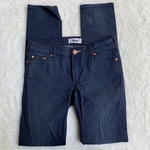 ACNE Women's Kex Thunder Skinny Blue Denim Jeans Size 28 x 32"